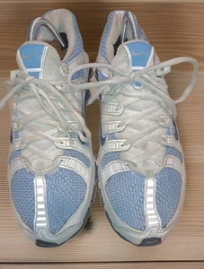 MUJER NIKE SHOX NZ RON ACTIVE CROSS FIR ZAPATILLAS INFORMALES AZUL BLANCO PLATA TALLA 10 - Imagen 1 de 13