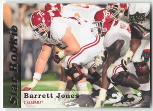 2013 Upper Deck #86 Barrett Jones Star Rookie Autographs Alabama FB1-995 - Picture 1 of 2