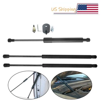 Barra de hélice de elevación del capó de la puerta trasera 3 piezas para Ford F-250 F-350 Super Duty 1999- Foto 1 de 4