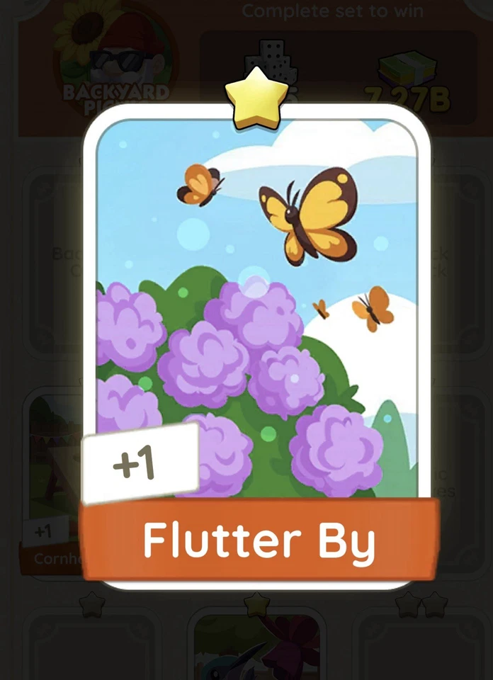 Flutter By - Monoply Go Sticker - Image 1 of 1