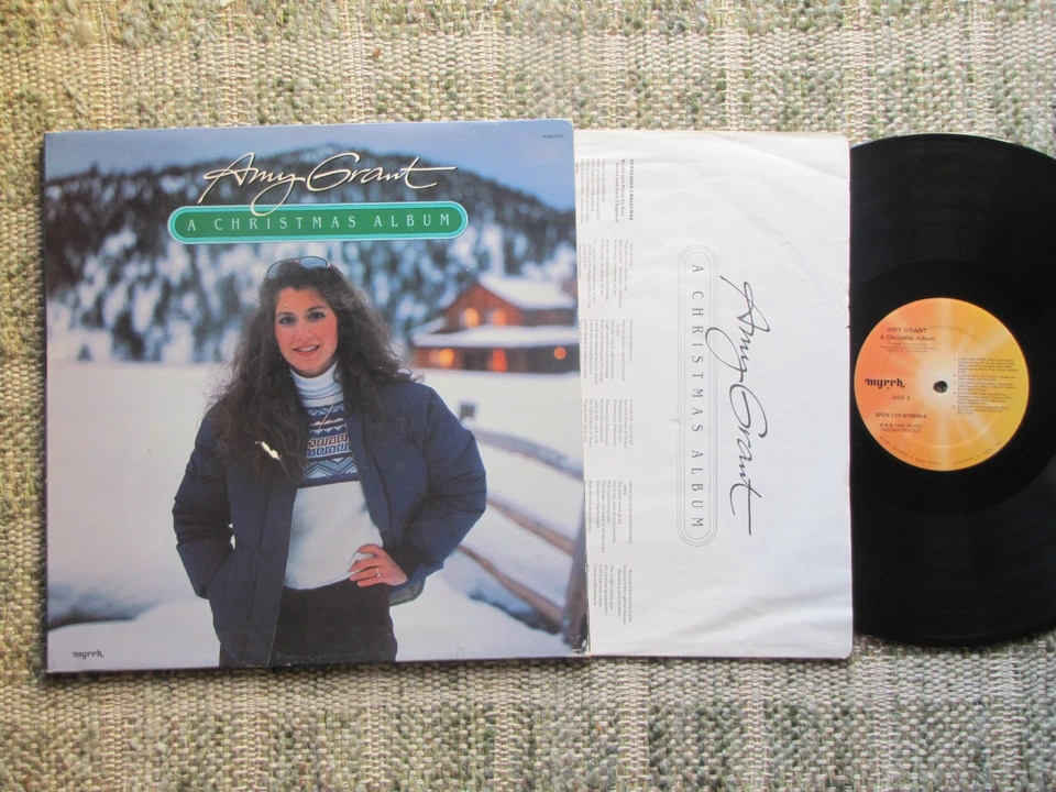 AMY GRANT *A Christmas Album* 1985 Excellent Vinyl Myrrh Records Stereo LP — 第 1/1 张图片