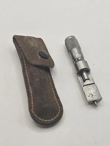 VINTAGE STARRETT 5420 CANCO CAN SEAM .200 MICROMETER DEPTH GAUGE W - Bild 1 von 5