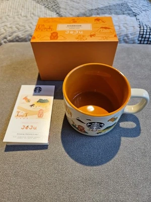 Taza de café Starbucks Jeju, Corea 12 oz / Colección regional coreana / Nueva en caja Foto 1 de 4
