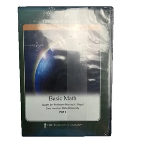 The Great Courses Basic Math by Murray Siegel (DVD ) - Foto 1 di 12