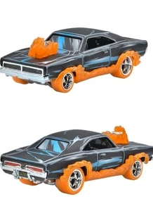 2025 Hot Wheels Premium Pop Culture Marvel Ghost Rider Charger 1:64 Diecast Car - Picture 1 of 2
