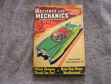 Science Mechanics Magazine October 1951