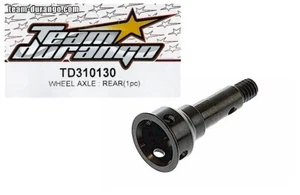RC Team Durango TD310130 Wheel Axle Rear DESC410 DESC410R v2 Short Course Truck - Picture 1 of 1