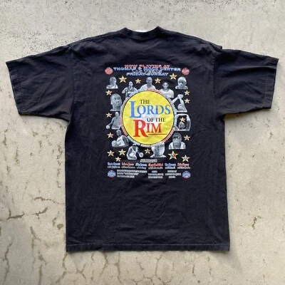 RARE 2007 NBA All Star The Lords Of The Rim Kobe Lebron Wade Iverson Shirt Xl - Image 1 of 4