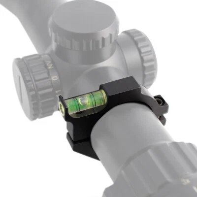 Alloy Rifle Scope Bubble Spirit Level For 25.4mm/30mm/34mm Ring Mount Holder - Image 1 of 4