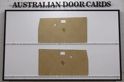 Door Cards Fits Mitsubishi Triton MH MJ Quality Masonite x2 - image 1 of 4