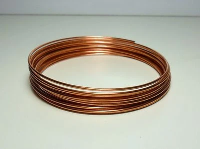 Filo Rame matassina 0,5 / 1,5 / 2,5 / 3 / 4 / 5 mm DIY Hobby Soft Copper wire - Immagine 1 di 4