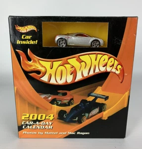 Hot Wheels 2004 Car A Day Calander mit Auto in Box inklusive silber rot Mattel - Bild 1 von 10