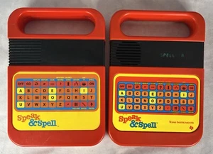 Speak & Spell Push Button Parts Repair Vintage 1978 x 2 - Picture 1 of 7