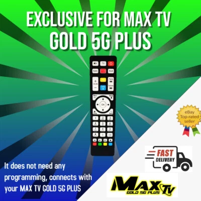Remote Control EXCLUSIVE for MAXTV Gold 5G Plus - Image 1 of 2