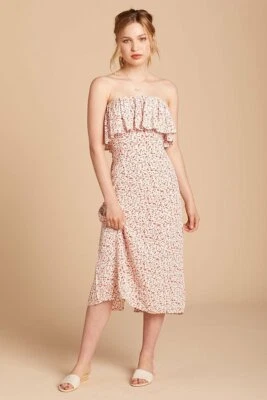 Flynn Skye Women's Fiona Cherry Pie Midi Dress Size L NWT - Image 1 of 4