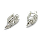 Handmade Stylish Sterling Silver Earrings Solid Hallmarked 925 E000742 Empress