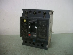 SQUARE D POWERPACT GJL CIRCUIT BREAKER GJL36050M05 50AMP 600VOLT 3POLE - Picture 1 of 3