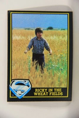 Superman 3 Topps 1983 Trading Card #35 Ricky In The Wheat Fields ENG L019100 - Image 1 of 2