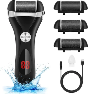 Electric Foot Callus Pedicure Waterproof Tool Kit Grinder File Dead Skin Remover - Picture 1 of 7