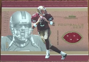 2003 Fleer Showcase Football’s Best Jerseys GOLD Jeff Garcia FB-JG #’d 146/150 - Picture 1 of 2