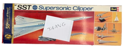 SEALED NEW Revell 88125 Kit 2x Boeing Sst Supersonic Clipper H 263 :3 00, 1/200 - Image 1 of 4