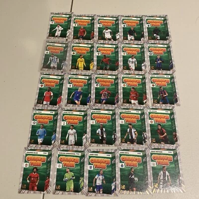 2024 Donruss Soccer Crunch Time Set including Messi all 25 cards - Image 1 of 2