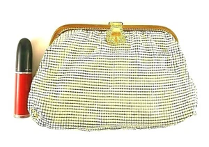 Metall Netz weiche Abend Clutch Handtasche (neu) USA Lager - Bild 1 von 12