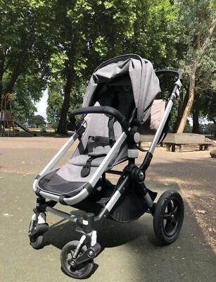 Bugaboo Cameleon 3 Plus Classic Grey Melange Collection Pushchair Stroller Pram - Image 1 of 4
