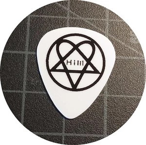 JUEGO DE 4 PÚAS DE GUITARRA HIM BAND - Imagen 1 de 3