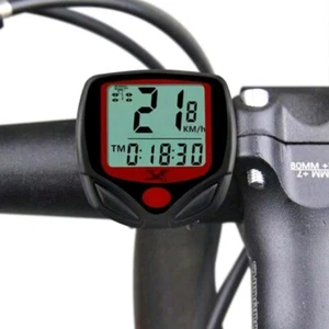 Contachilometri Tachimetro per Bici Bicicletta Impermeabile Conta KM Display LCD - Bild 1 von 8