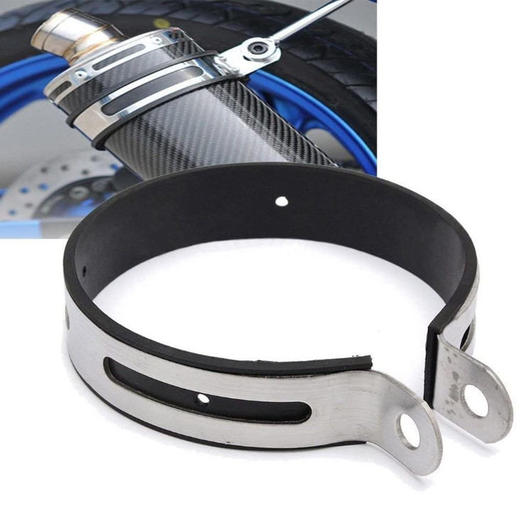 Kit Staffa Scarico Moto - Supporto Marmitta Universale - Foto 3