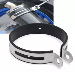 FASCETTA COLLARE ANELLO DI SERRAGGIO 11CM PER SCARICO SILENZIATORE MARMITTA MOTO - Foto 1 di 9