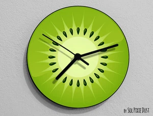 Kiwi - Reloj de pared de frutas - Imagen 1 de 3