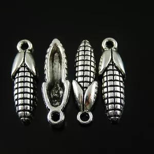 20 piezas/Lote de 20 dijes colgantes de joyería de aleación de plata estilo retro 51962 - Imagen 1 de 6