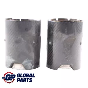 BMW E60 E61 Exhaust Pipe 535d M57N Exhaust Double Tailpipe Finisher 7534036 - Picture 1 of 11
