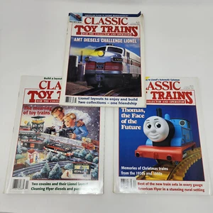 Vtg Lot of 3 Issues Classic Toy Trains Magazine 1994 & 1995 Thomas Tank Engine - Imagen 1 de 15