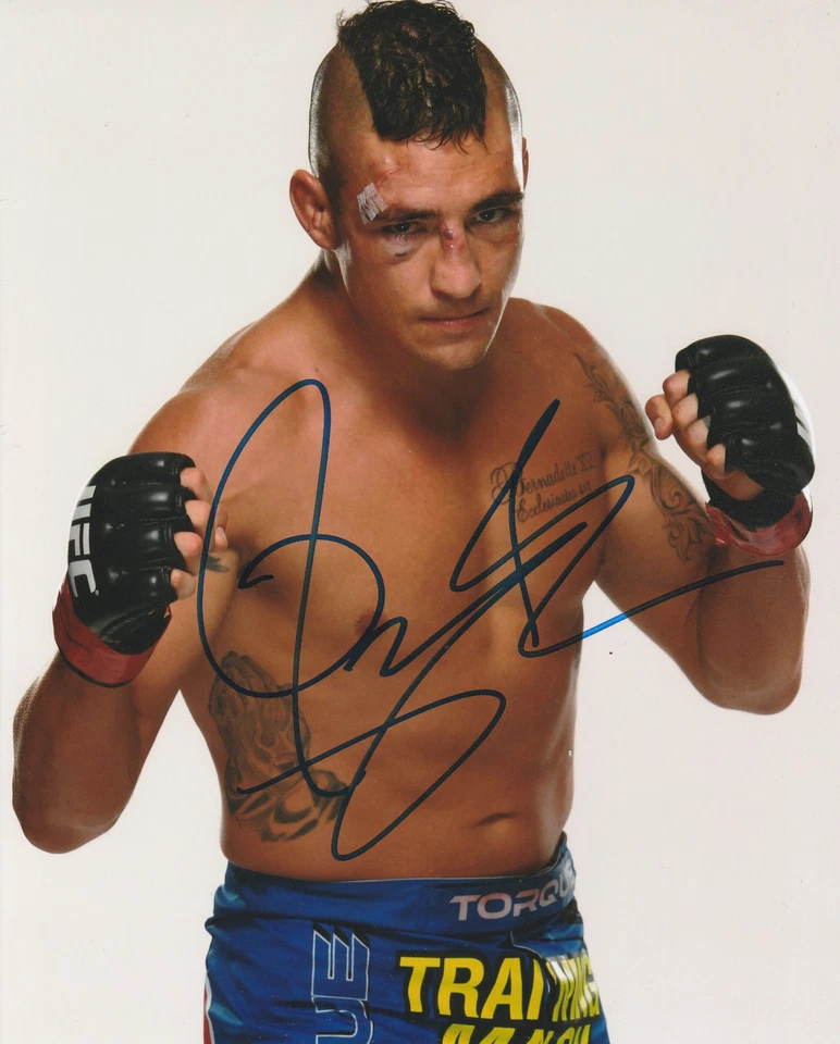 DIEGO SANCHEZ SIGNED AUTO'D 8X10 PHOTO UFC 196 FIGHT NIGHT TUF THE NIGHTMARE B - Image 1 of 1