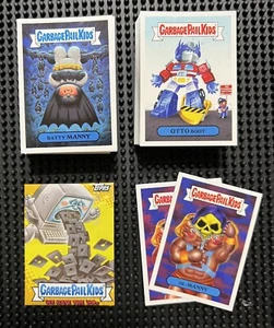 Cubo de basura 2018 para niños que odiamos los años 80! JUEGO COMPLETO DE 180 TARJETAS - Imagen 1 de 1