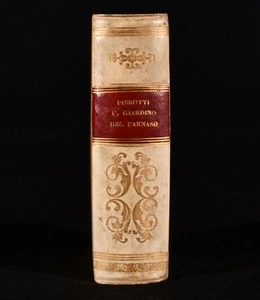 1811 2 Vols in 1 il Giardino del Parnaso Poetry G. D. Pierotti Italian 1st - Bild 1 von 6