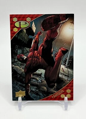 Daredevil 2017 Upper Deck Marvel Premier refractor de lámina de oro 02/10 #23 SSP raro Foto 1 de 3