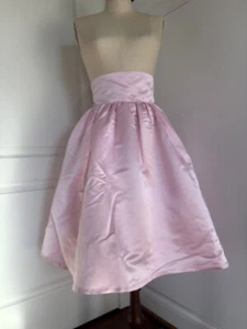 Pink Satin Cummerbund Skirt by Secrets In Lace - Picture 1 of 6