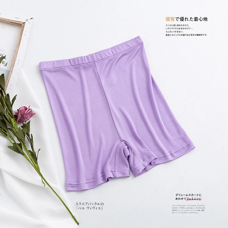 3 Pairs Real Silk Underwear For Women Briefs Boxer Briefs Lady Panties Leggings - Image 1 of 4