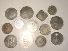 Foreign Coin Lot 13 Circulated Historical Coins Asia Middle East And Africa