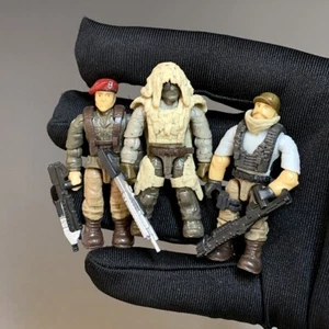 Lot 3 Rare Mega Bloks Consturx Call Of Duty Soldier Trooper Figures COD #0 - Picture 1 of 6