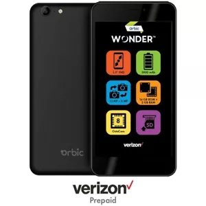 Verizon Wireless Orbic Wonder 5.5" FHD Display 16GB Prepaid Smartphone, Black () - Picture 1 of 5
