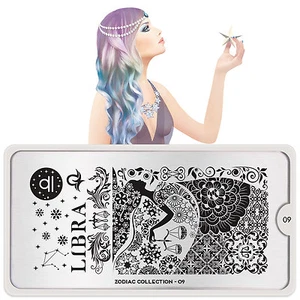 MoYou-London Schablone Kollektion Zodiac # 09 - Bild 1 von 1
