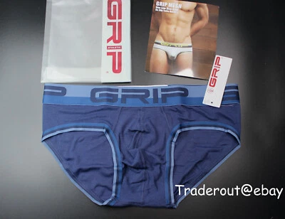 C-IN2 men Lance blue Grip Mesh low rise brief underwear size M  - Image 1 of 4
