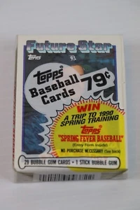 NEU SEALED 1989 Topps Cello Pack Steve Searcy Detroit Tigers #167 Future Star - Bild 1 von 2