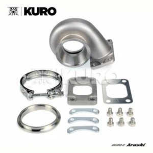 Carcasa de turbina de acero inoxidable brida T3 banda en V 1.06 AR Garrett GT3071R GT3076R turbo - Imagen 1 de 3