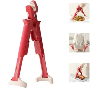 Anti-scalding Clip,2025 New 2 in 1 Hot Plate Gripper,Heat-Resistant Dish Clip - Picture 1 of 11